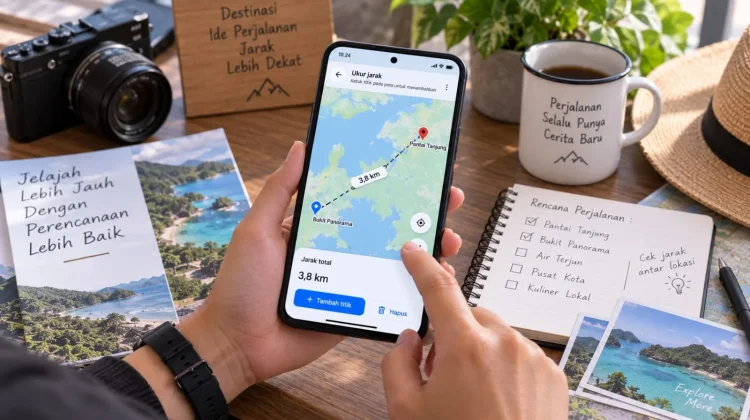 Google Maps Bisa Mengukur Jarak tanpa Harus Datang ke Lokasi