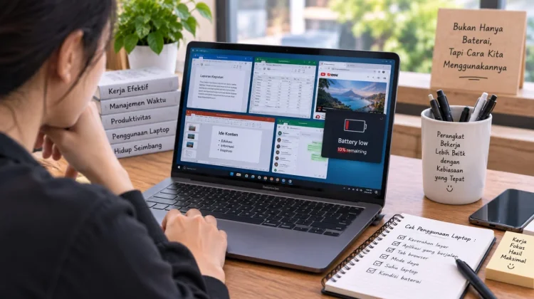 Laptop Cepat Kehabisan Daya? Bisa Jadi Bukan karena Baterainya