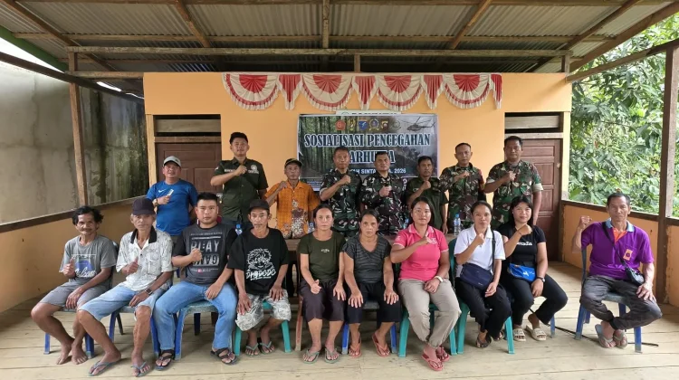 Jaga Paru-Paru Dunia, Tim Penyuluh Karhutla Mabes TNI Edukasi Warga Ambalau