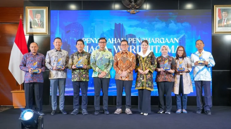 BRI Raih Penghargaan Niaga Werdhitama dari Kementerian Perdagangan