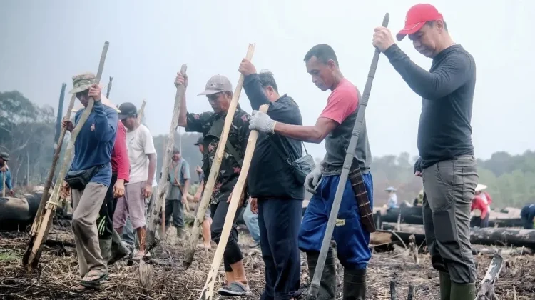 Bupati Kapuas Hulu Lestarikan Kearifan Lokal lewat Tradisi Menugal