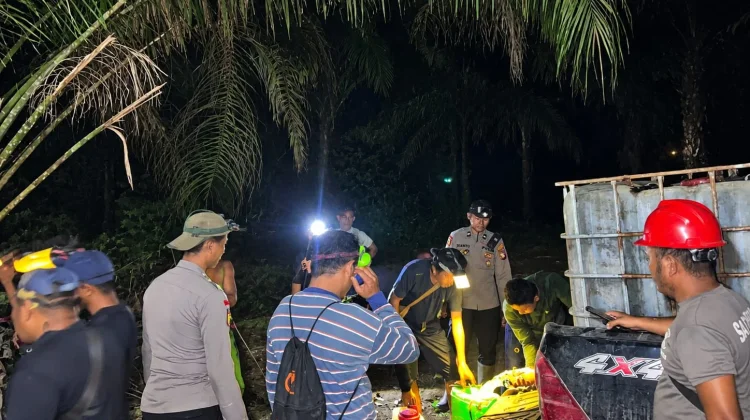 Polisi, Warga dan Perusahaan Padamkan Karhutla di Sekadau Hulu