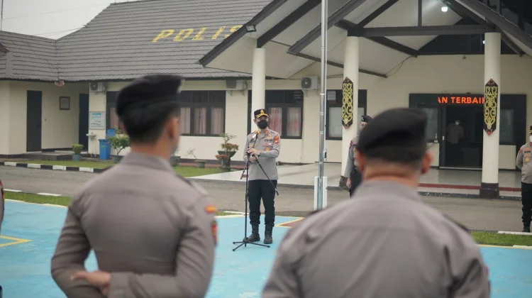 Kapolres Sekadau :Perkuat Penanganan Karhutla