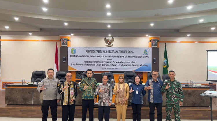 Retribusi Sampah Sintang Dipungut Melalui Pelanggan Perumdam Tirta Senentang