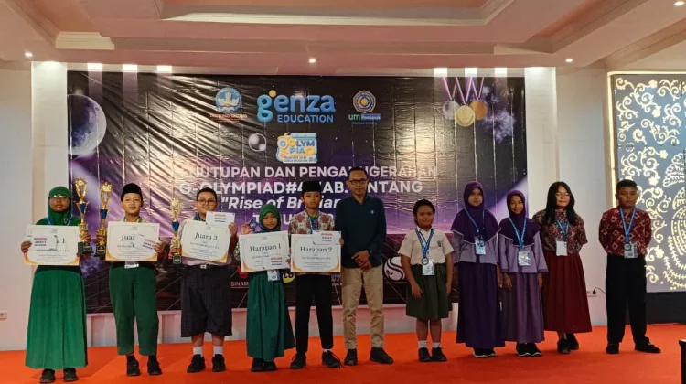 Belasan Siswa Terbaik G-Olympiad Sintang Lanjut ke Tingkat Provinsi