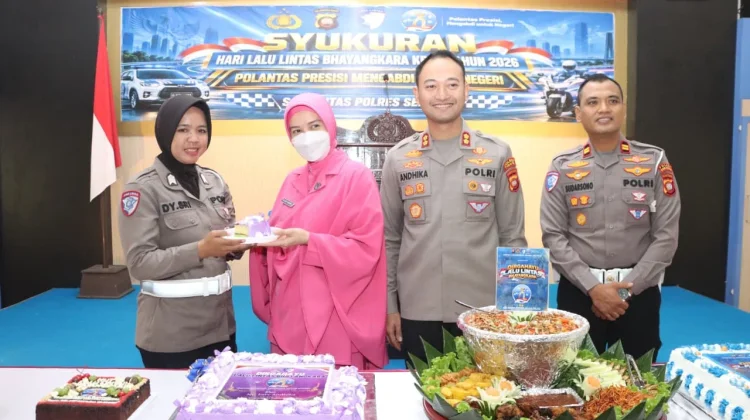 Polres Sekadau Gelar Syukuran HUT Lalu Lintas Bhayangkara ke-71