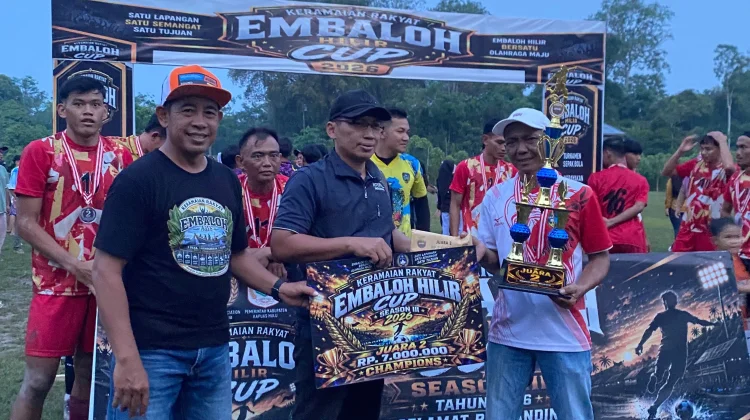 Tuah Aqlan Manday FC Raih Juara di Ajang Embaloh Hilir Cup