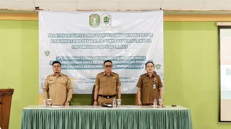 Dinkes Kapuas Hulu Perkuat Kompetensi Tenaga Entomolog Puskesmas