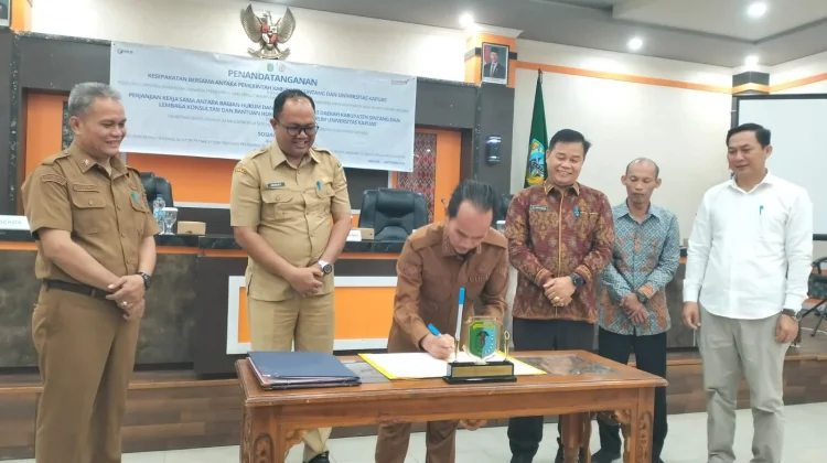 Pemkab Sintang Kerjasama dengan UNKA Berikan Bantuan Hukum Bagi ASN