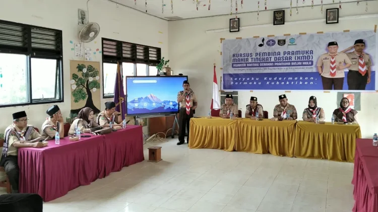 KMD Binjai Hulu Wadah Perkuat Pengetahuan dan Keterampilan Pembina Pramuka