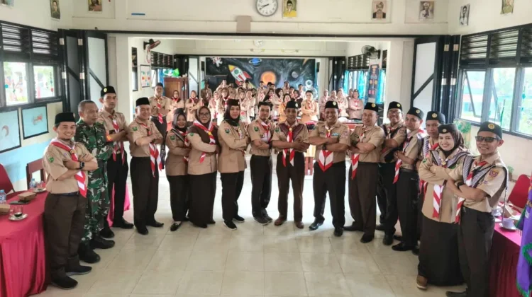 Puluhan Pembina Ikuti KMD Pramuka Binjai Hulu