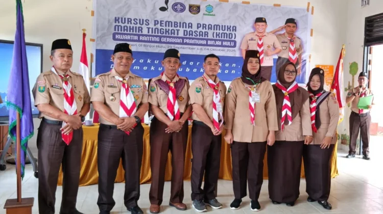 KMD Binjai Hulu Wujudkan Pembina Pramuka yang Mempunyai Kompetensi