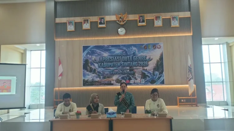 Bunda Genre Sintang Dukung Kegiatan Pemilihan Duta Genre 2026