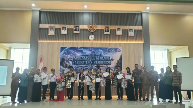 DKBP3A Sintang Tetapkan Duta Genre Tahun 2026