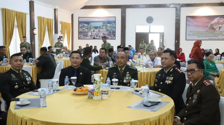 Kapolres Melawi Hadiri Syukuran HUT ke-81 TNI