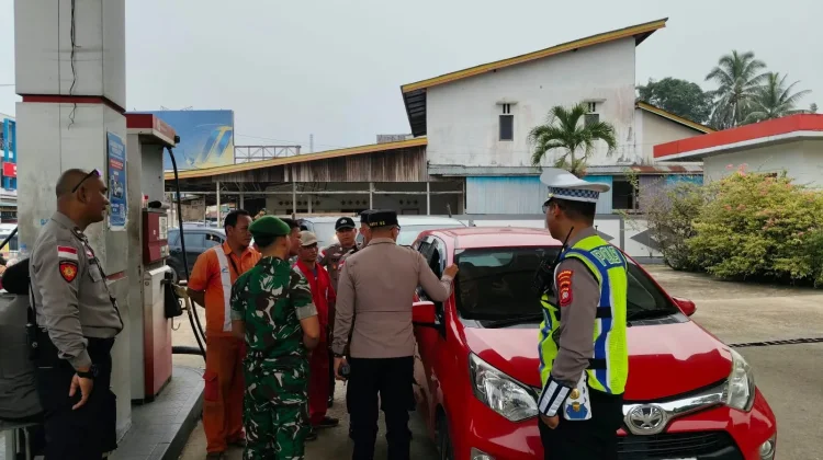 Polres Kapuas Hulu Bersama Instansi Terkait Tertibkan Pendistribusian BBM
