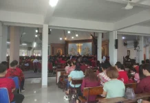 Misa Perayaan Imlek di Sungai Durian