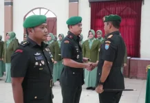 Danrem 121/Abw Pimpin Sertijab Dandim 1203/Ketapang