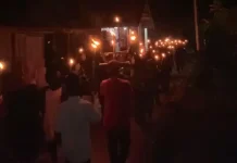 Mahasiswa KKL STAIMA Gelar Pawai Obor Sambut Ramadhan
