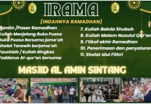 Ramadan, Masjid Al-Amin Sintang Isi Program IRAMA