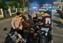 Antisipasi Balap Liar, Polres Sekadau Laksanakan Patroli Subuh