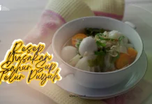 Resep Masakan Sahur Sup Telur Puyuh