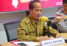 Bupati Sintang Ajak Masyarakat Berantas Narkoba