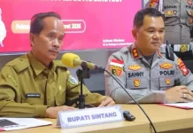 Bupati Sintang Apresiasi Pengungkapan 60 Kg Sabu