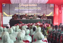 Danrem 121/Abw Dampingi Pangdam XII/Tanjung Pura Kunjungan Kerja ke Singkawang