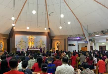 Ratusan Umat Katolik Ikuti Misa Syukur Cap Go Meh