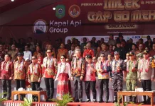 Danrem 121/Abw Hadiri Pembukaan Festival Cap Go Meh 2026