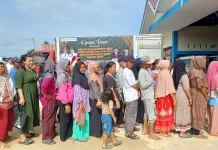 Warga Binjai Hulu Antusias Serbu Operasi Pasar di Bulan Ramadan 1447 H