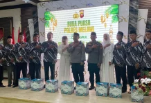 Polres Melawi Gelar Buka Puasa Bersama Purnawirawan Polri dan Santri