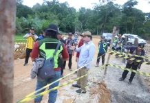 Ketua Komisi V DPR RI Tinjau Pembangunan Jalan Paoh Desa–Umin Jaya