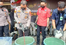 Sabang Merah Borneo Dukung Polres Sintang Berantas Narkotika