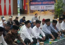Danrem 121/Abw Jalin Silaturahmi di Pendopo Bupati Sintang