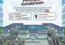 Polres Melawi Sediakan Penitipan Kendaraan Gratis untuk Pemudik