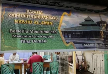 Masjid Al Amin Sintang Siap Salurkan Zakat