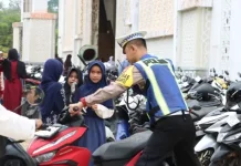 Polres Sekadau Turunkan 161 Personil Amankan Salat Idulfitri