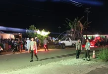 Polsek Binjai Hulu Amankan Jalannya Pawai Takbir Keliling Sambut Idulfitri 1447 H