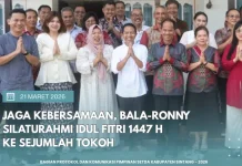 Bupati Sintang Silaturahmi Idulfitri ke Sejumlah Tokoh Masyarakat Sintang