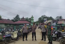 Polsek Kayan Hilir Pastikan Keamanan Salat Idulfitri 1447 H