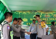 Kapolres Sekadau Monitoring Pos Pam dan Pos Yan Ops Ketupat Kapuas 2026