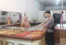 Polsek Boyan Tanjung Kunjungi Daerah Rawan Kamtibmas