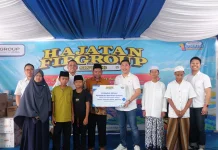 Hajatan FIFGROUP Sintang Hadirkan Aksi Sosial Berbagi Bantuan ke Anak Panti