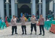 Polres Melawi Intensifkan Pengamanan Perayaan Misa Paskah 2026