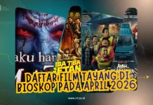 Daftar Film Tayang di Bioskop pada April 2026
