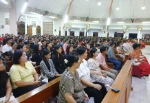 Umat Katolik di Sintang Peringati Hari Raya Jum'at Agung