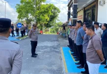 Polres Sekadau Lakukan Pengamanan Kegiatan Paskah