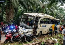 Polisi Sanggau Ungkap Data Korban Kecelakaan Damri